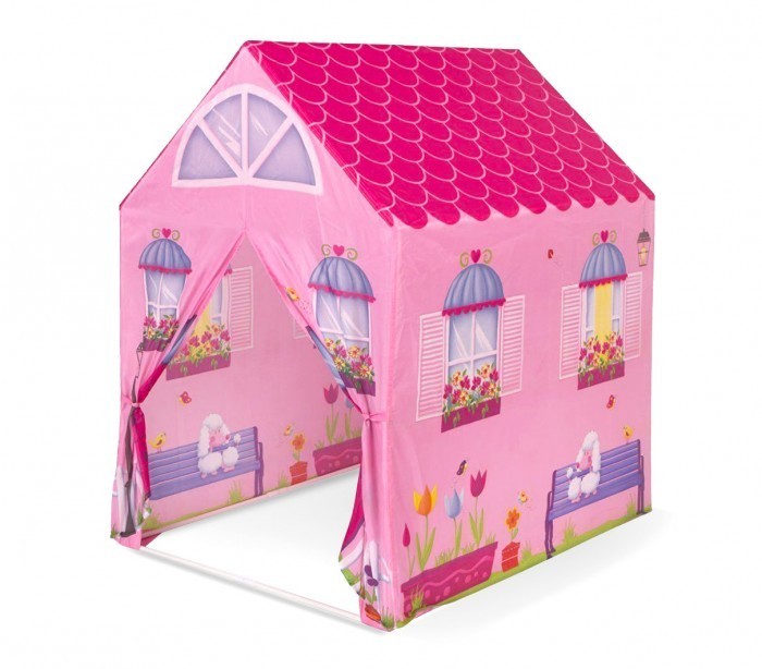 167117 Tente de jeu Maisonnette pour les filles 102x72x95 cm facile à assembler