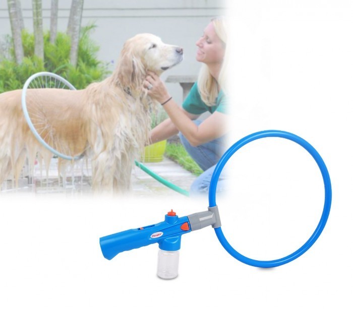 Système innovant pour le lavage des chiens 360° 370014 WASH DOG  anneau ø 41 cm