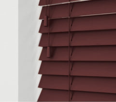 032035 Store vénitien intérieur 60 x 160 cm PVC avec effet bois