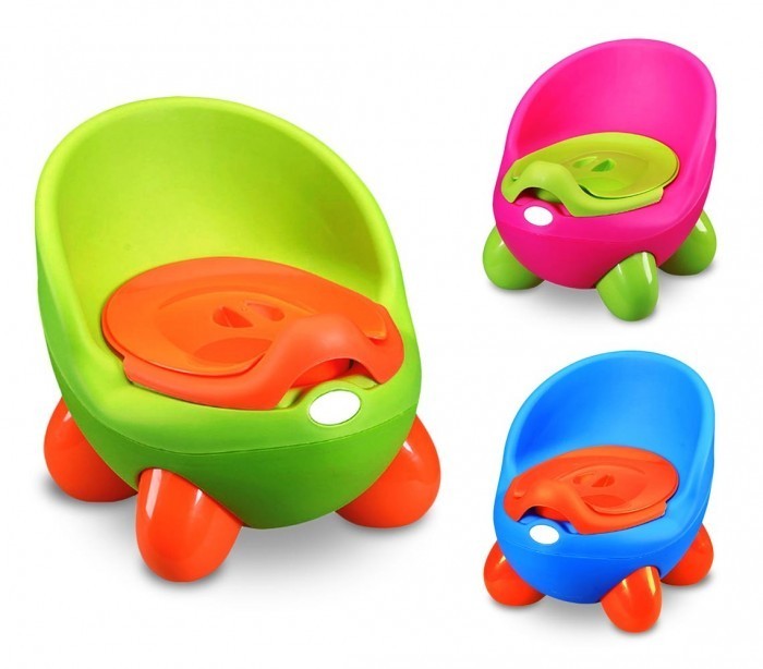 363324 Pot pour enfants POTTY BABY TOILET solide et confortable avec couvercle