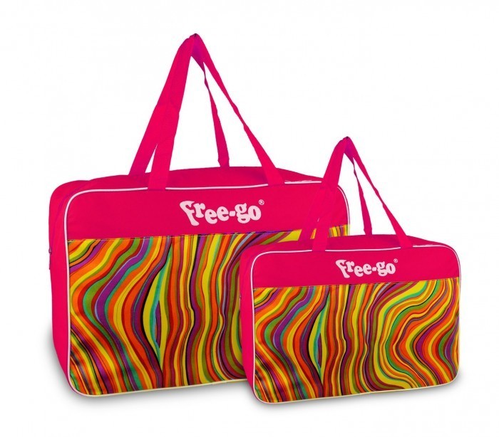 375815 Double sac isotherme Free-Go modèle Summer Wave double poignée