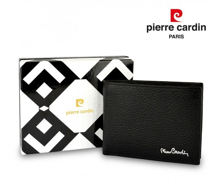 8866 TILAK11 portefeuille homme avec porte monnaie cuir véritable PIERRE CARDIN