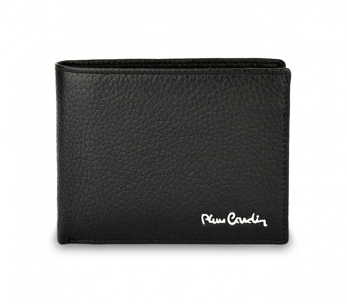8805 TILAK11 portefeuille homme avec porte monnaie cuir véritable PIERRE CARDIN
