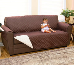 015571 Protège-canapé matelassé double face Imperméable anti-tâches 140X170cm