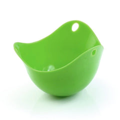 Set de 2 pocheuses à œufs en silicone 8 cm pour cuisson saine sans huile