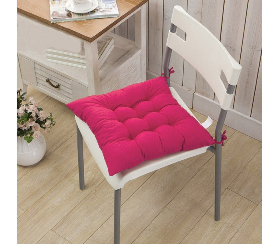Set de 4 coussins chaise modèle LORELAI 40 x 40 cm en plusieurs couleurs