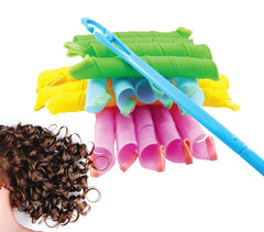 Set de bigoudis pour obtenir des boucles et ondes magiques sans chaleur