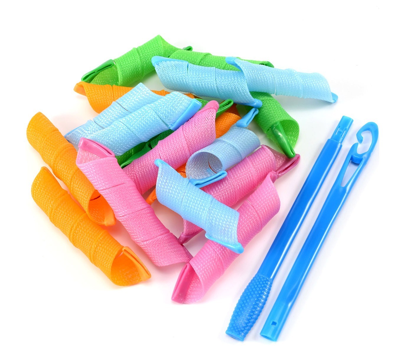 Set de bigoudis pour obtenir des boucles et ondes magiques sans chaleur