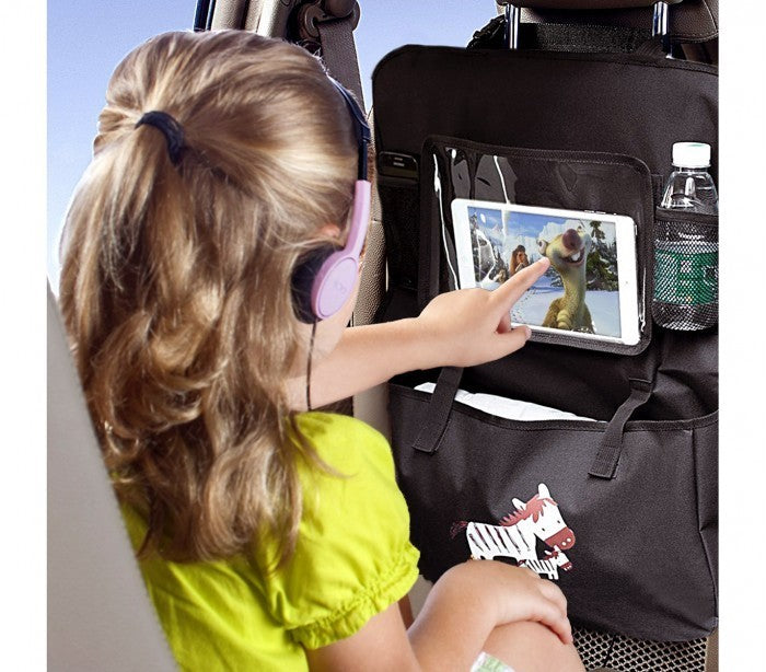 4222 Organisateur voiture multipoche avec poche transparent pour tablette
