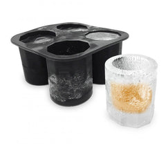 4218 Moule en silicone 4 verres de glace shooters 10 x 10 x 5,5 cm
