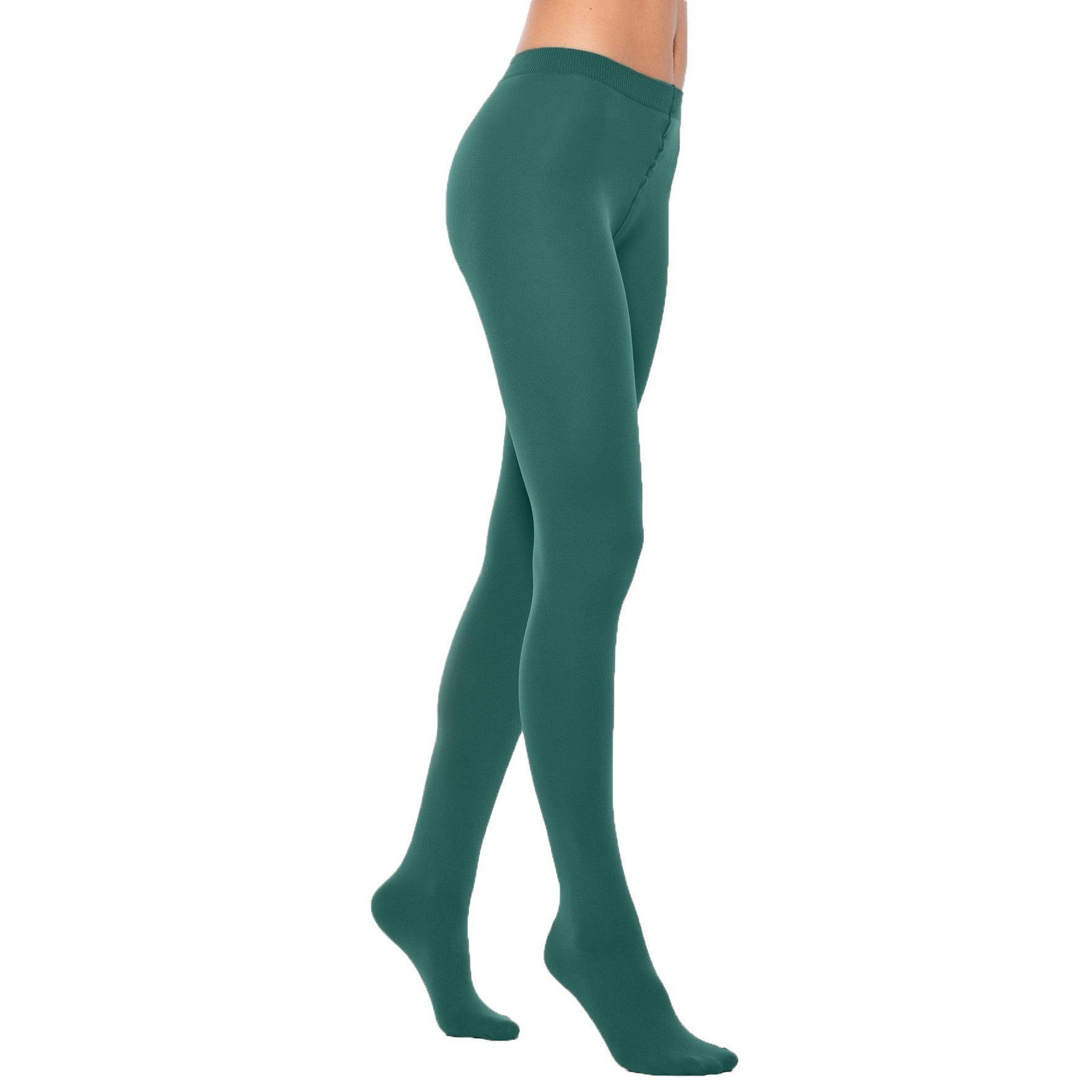 Pack de 12 collants d'hiver 150 DEN en microfibre pour femme plusieurs couleurs