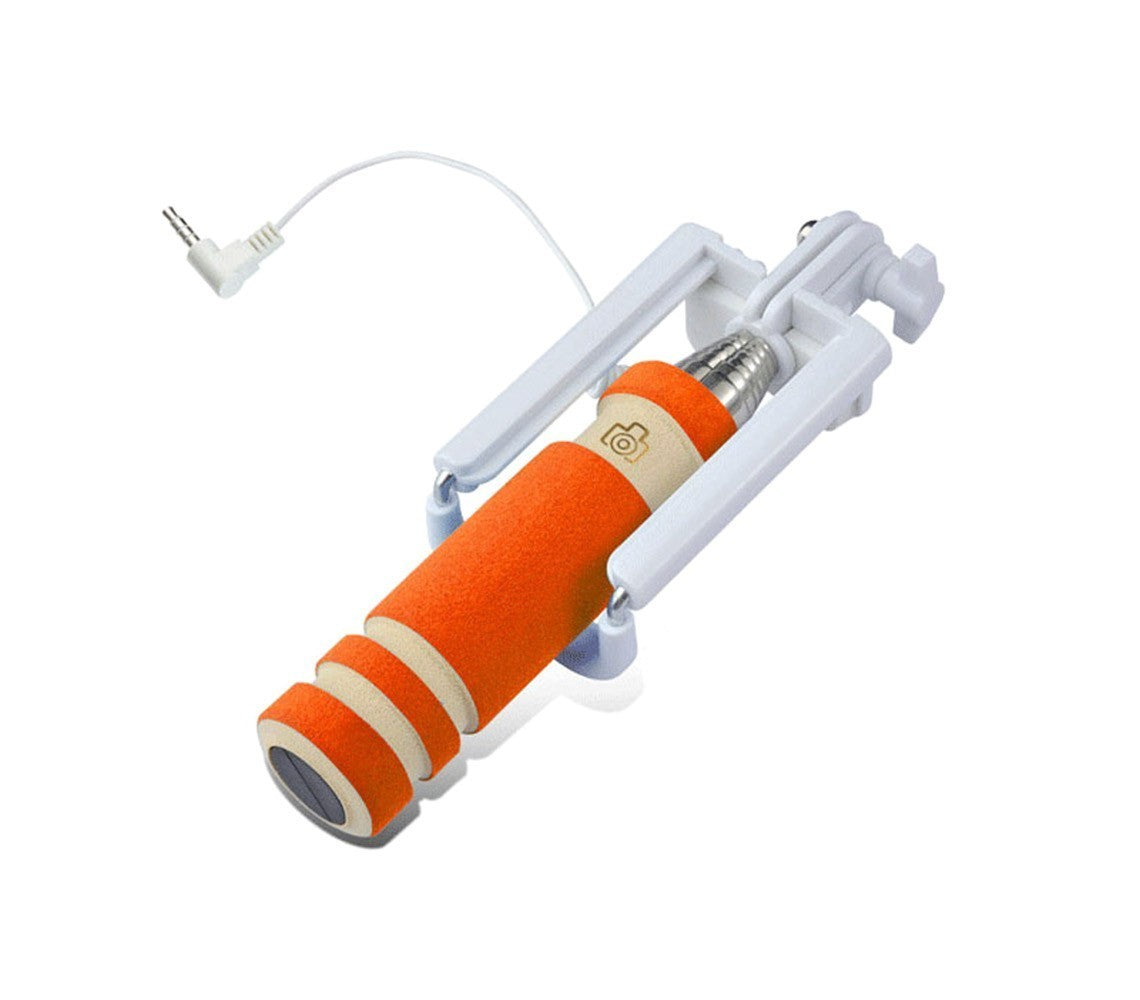 Support perche extensible pour selfie ou vidéo avec bouton déclencheur 15 à 48cm