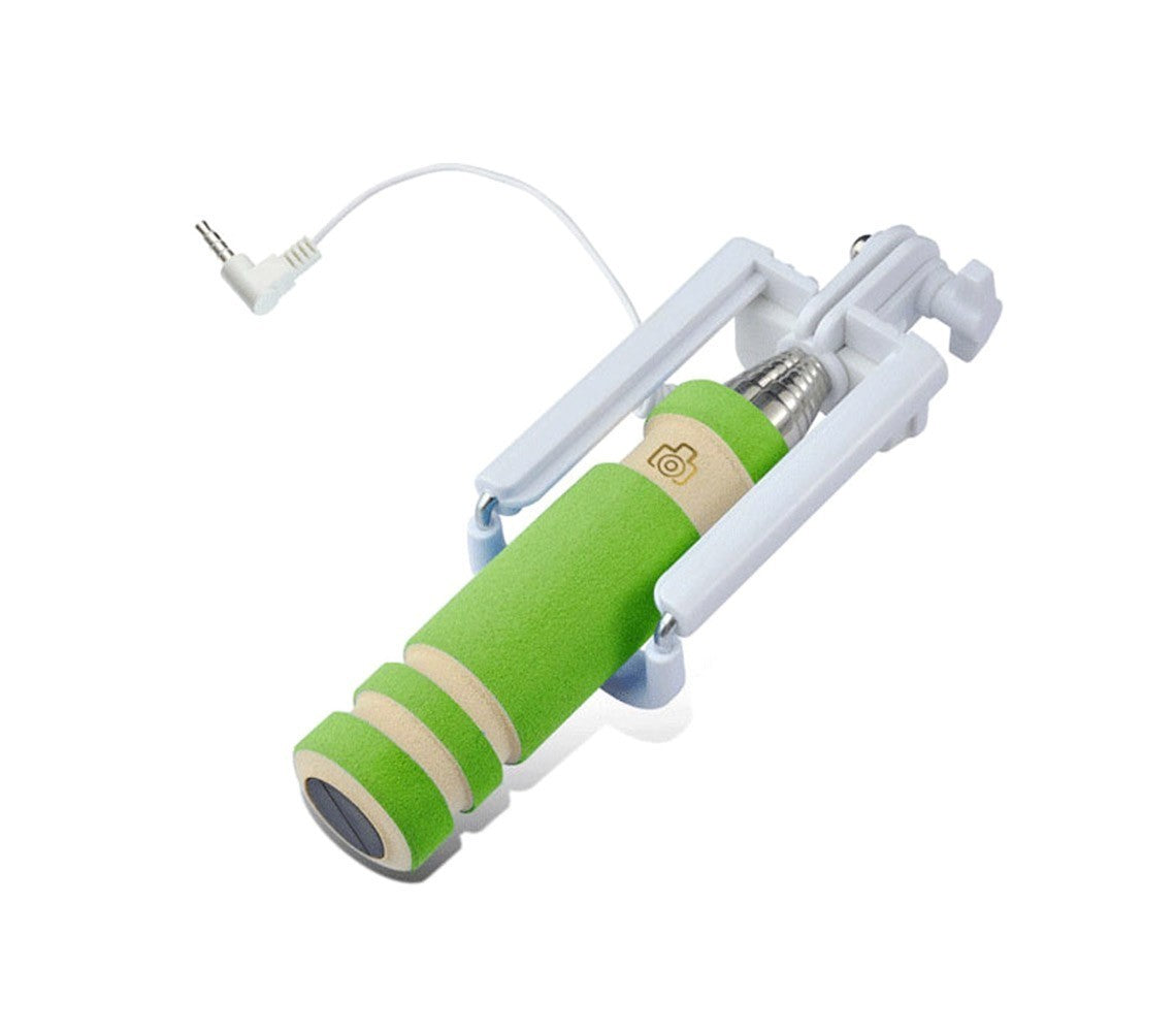 Support perche extensible pour selfie ou vidéo avec bouton déclencheur 15 à 48cm
