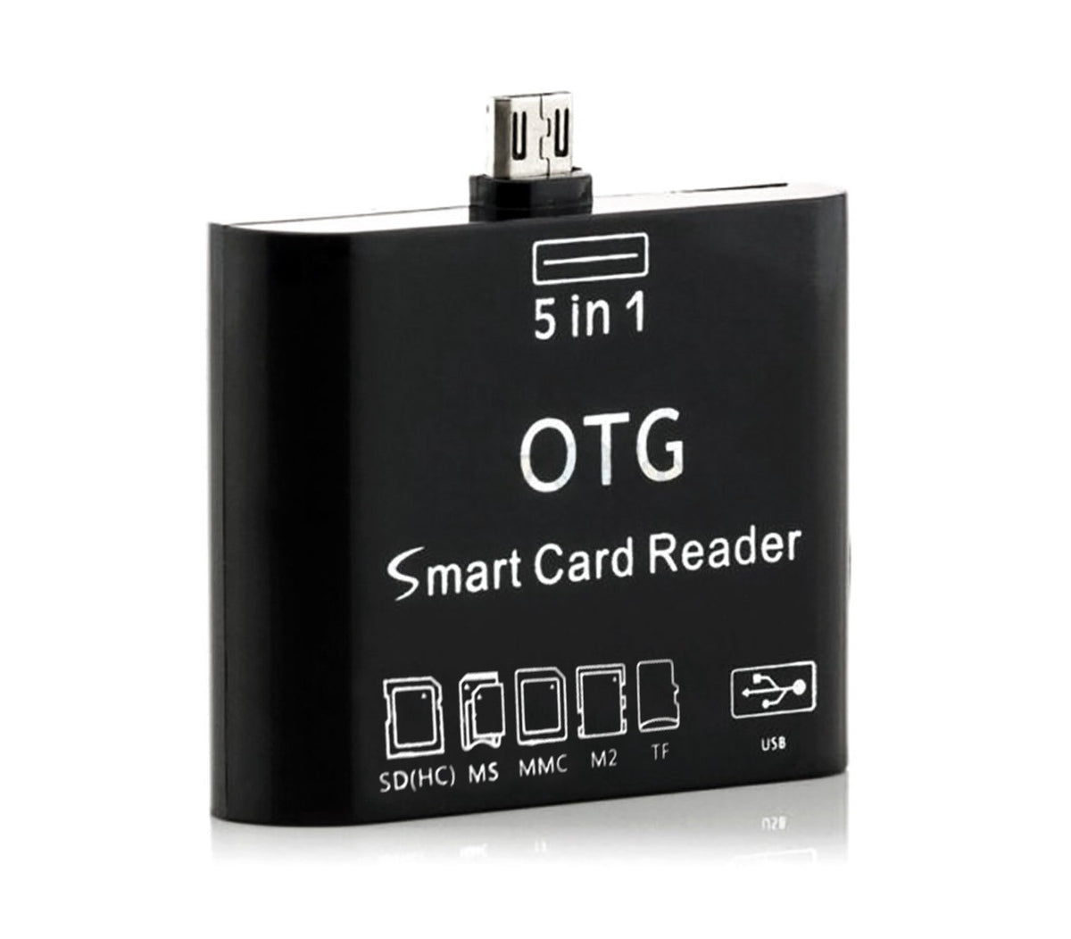 Kit connecteur 5 en 1 lecteur cartes mémoire USB micro USB LIGHTNING Smartphone