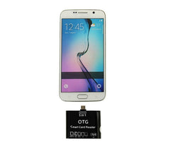 Kit connecteur 5 en 1 lecteur cartes mémoire USB micro USB LIGHTNING Smartphone