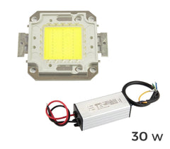 Kit de plaques led et driver dimmable led lumière froide de 10-20-30-50-100 watt