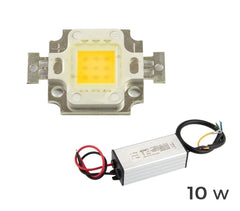 Kit de plaques led et driver dimmable led lumière chaude de 10-20-30-50-100 watt