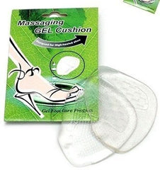 Demi-semelles gel transparent pour chaussures à talons hauts 