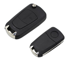 Coque de clé de verrouillage télécommande 2 boutons à distance pour voiture Opel