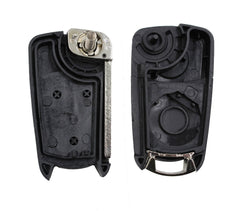 Coque de clé de verrouillage télécommande 2 boutons à distance pour voiture Opel