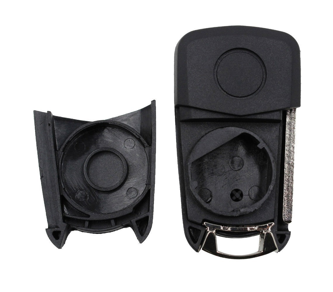 Coque de clé de verrouillage télécommande 2 boutons à distance pour voiture Opel