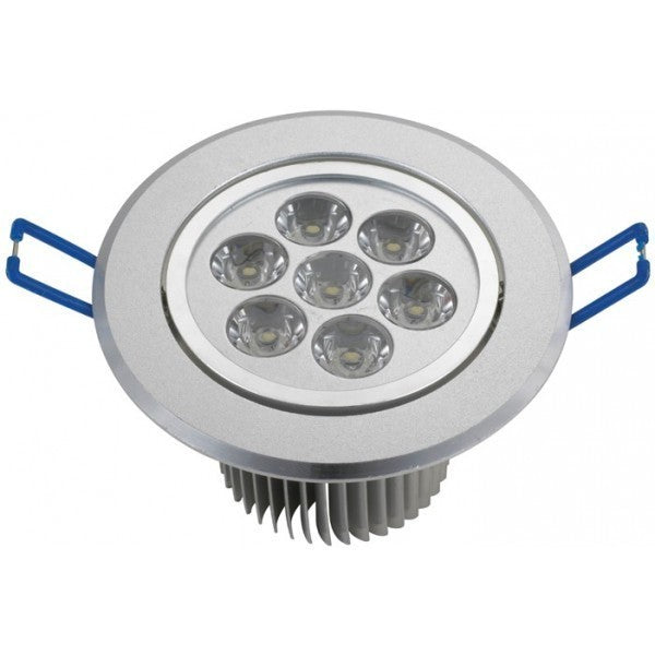 Ampoule LED spot encastrable rond ressort 3W 5W 7W 9W 12W 15W 18W lumière froide