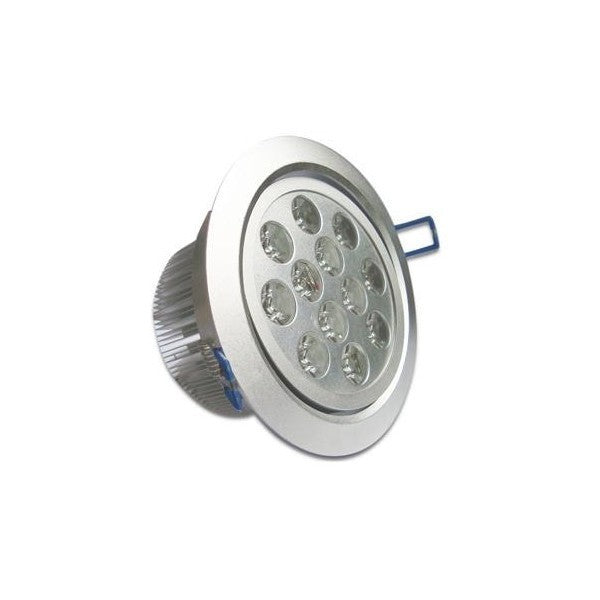 Ampoule LED spot encastrable rond ressort 3W 5W 7W 9W 12W 15W 18W lumière froide