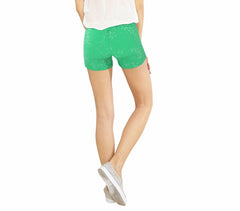 F9330 Short pour femme modèle Denise brodé tissu élastique en plusieurs couleurs
