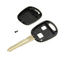 Coque de clé verrouillage télécommande 2 boutons à distance pour voiture Toyota