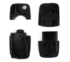 Coque de clé de verrouillage télécommande 2 boutons à distance pour Volkswagen