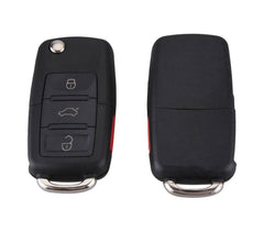 Coque de clé verrouillage télécommande 4 boutons à distance pour VOLKSWAGEN GOLF