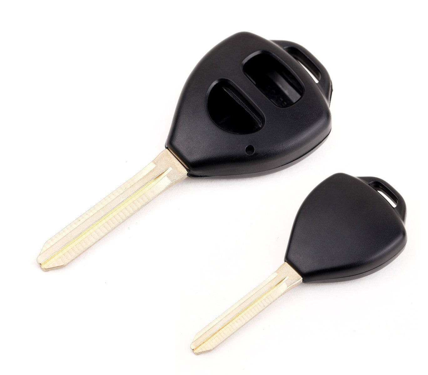 Coque de clé verrouillage télécommande 2 boutons à distance pour Toyota Corolla