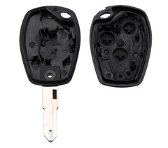 Coque de clé verrouillage télécommande 3 boutons à distance pour voiture Renault