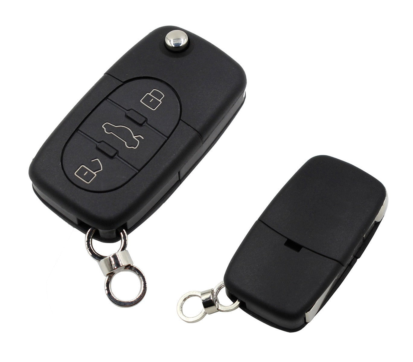 Coque de clé verrouillage télécommande 3 boutons à distance pour VOLKSWAGEN GOLF