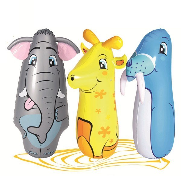 52152 Punching-Ball gonflable pour enfants Bestway 4 Modèles animaux