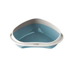 105355 Bac à litière d'angle pour chats SHUTTLE ANGOLARE 49cm plusieurs couleurs