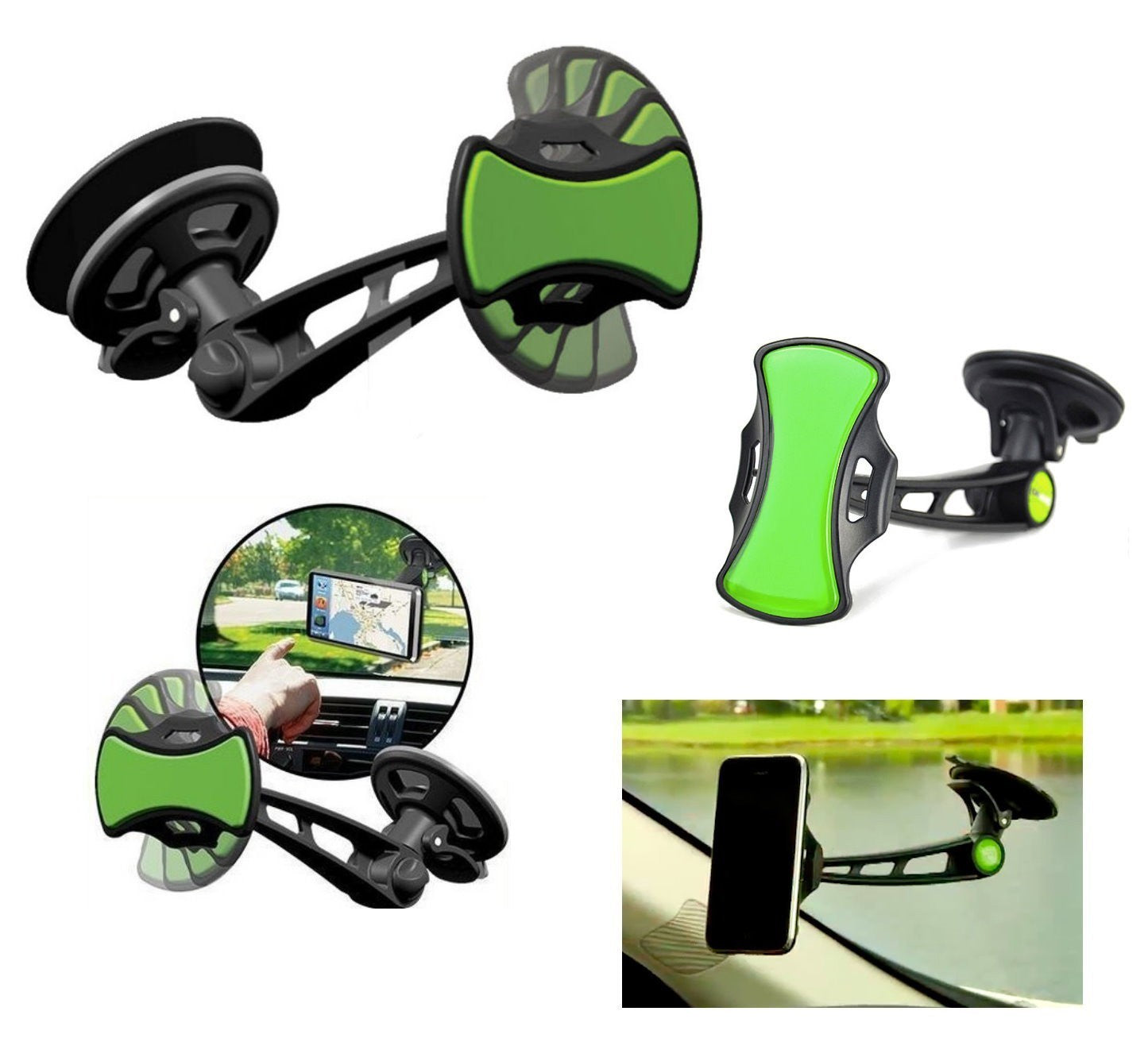 Support universel "GRIPGO" pour voiture, compatible avec GPS, smartphones