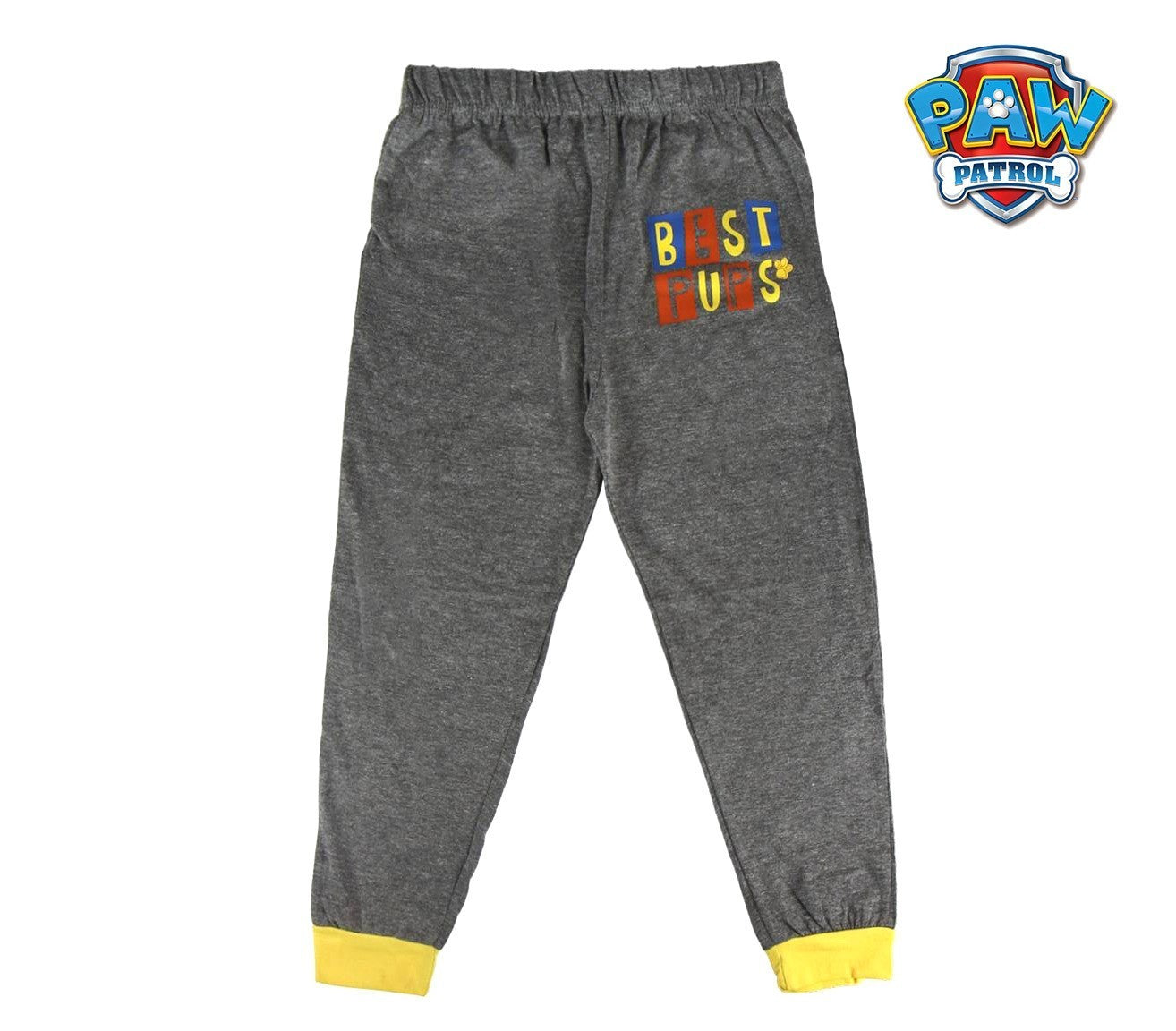 22-2277 Pyjama enfant imprimé Paw Patrol manches longues tailles de 3 à 6 ans