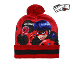 2200002541 Set d'hiver 3 pièces pour enfant LADY BUG écharpe bonnet et gants