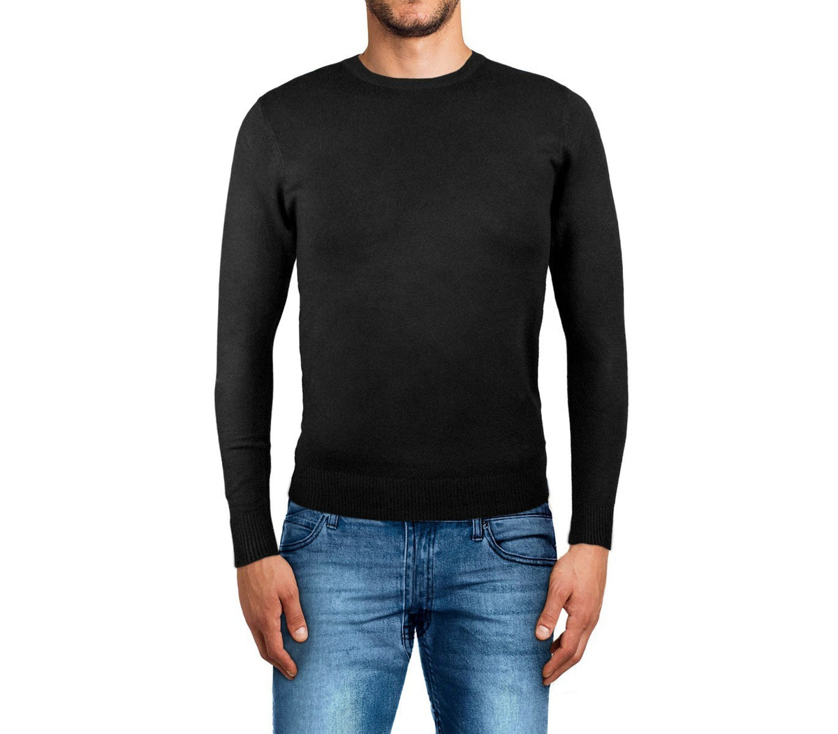 A3 Pull ras de cou pour homme TROPICAL GRADEN modèle MIDWEST slim fit 4 couleurs