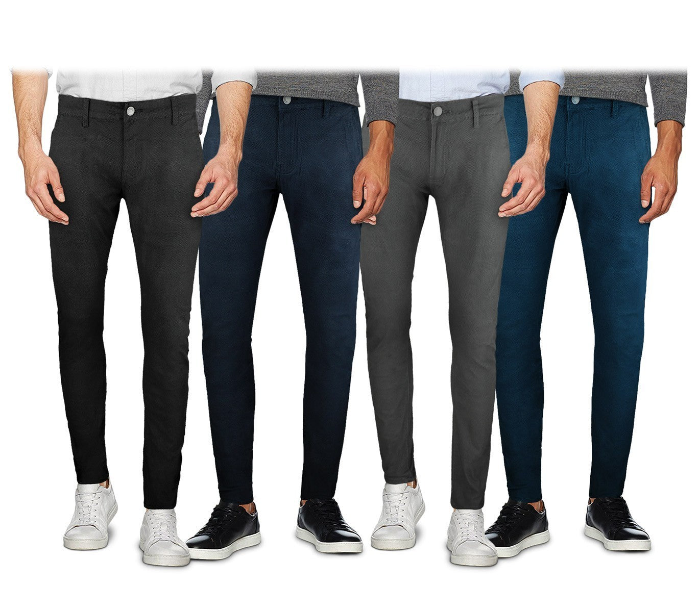 D1130 Pantalon chino pour homme 3-D JEANS modèle AETERNUM tailles du 44 au 54