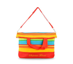 382462 Sac de plage à bandoulière Sabrina Tenori NEW LOOK fantaisie à rayures