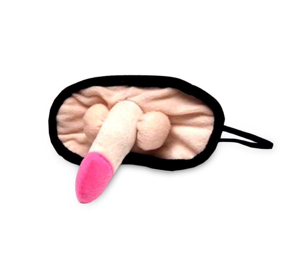 748918 Masque de sommeil sexy décoré avec un pénis en peluche 