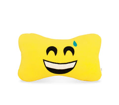 4594 Coussin appuie-tête émoticône pour voiture FREETIME idée cadeau 