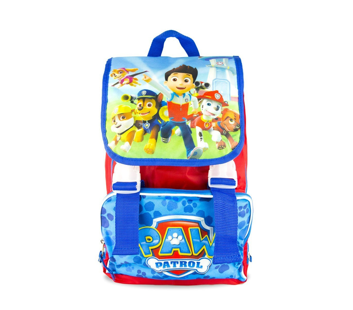 21-1416 Cartable extensible pour enfant en maternelle PAW PATROL poche frontale
