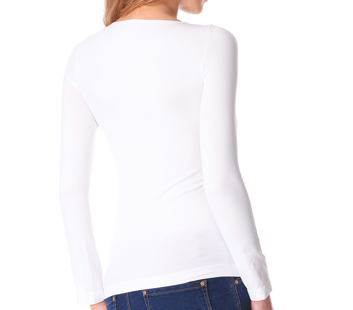 VKA20 Pack de 5 sous-pulls modèle Ilenia pour femme col rond effet thermique