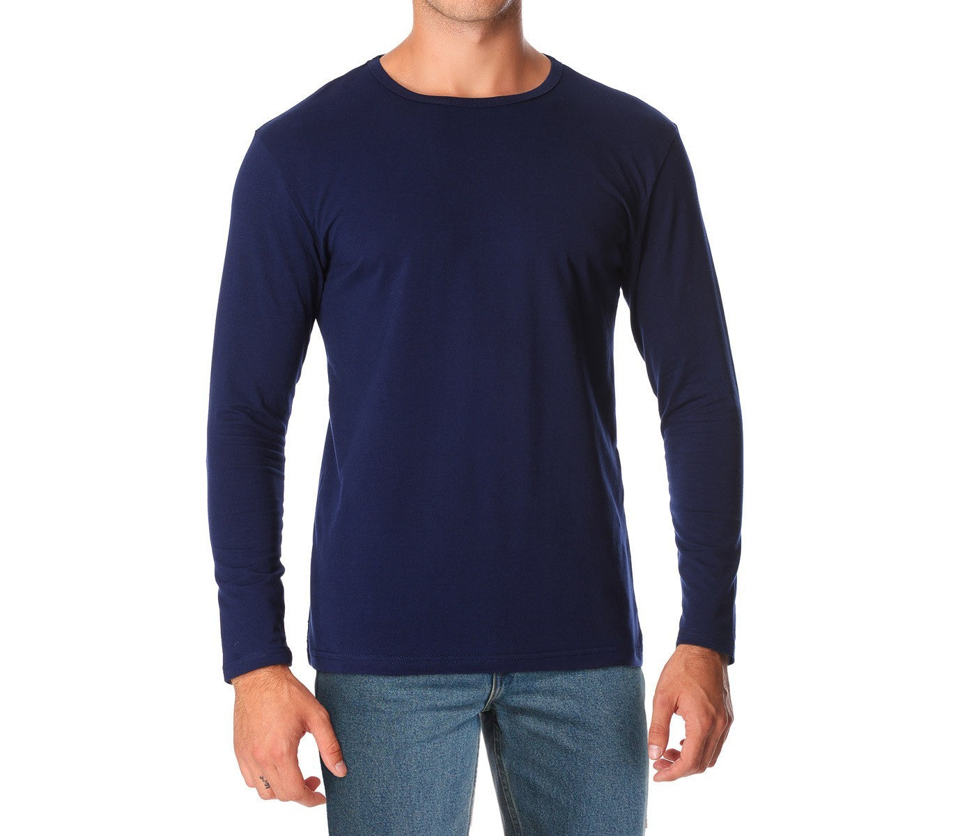 VKA26 Sous-pull ORLANDO  pour homme col rond slim effet thermique