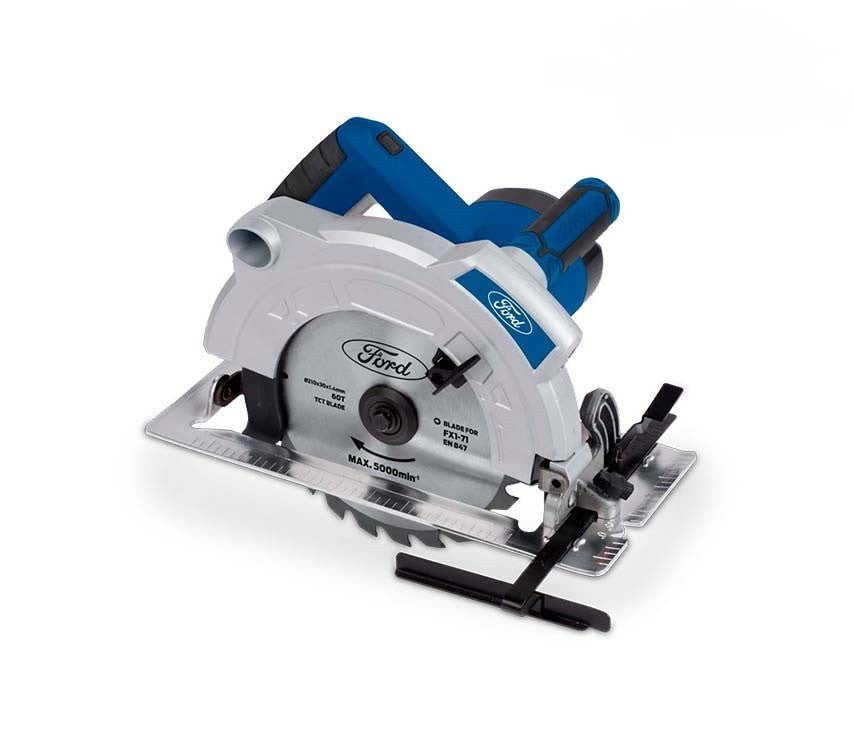 FX1-71 Scie circulaire FORD 1800 W base en aluminium avec guide latéral 4500 rpm