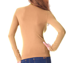 VKA21 Pack de 5 sous-pulls thermiques doublure polaire ass. Nadia col cheminée