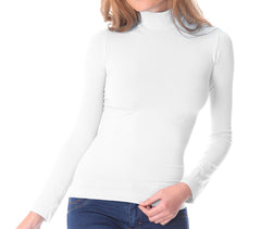 VKA21 Pack de 5 sous-pulls thermiques doublure polaire ass. Trisha col cheminée